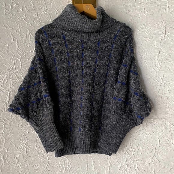 Vintage Gil Aimbez for Static Chunky Knit Turtleneck - M - Picture 1 of 3